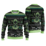 Alien Xenomorph Ugly Christmas Sweater