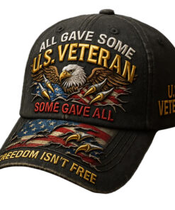 All Game Some U.S Veteran Eagle Freedom Isn't Free Baseball Cap