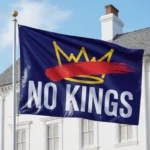 Anti T**** No Kings House Flag