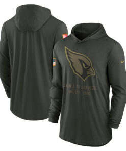 Arizona Cardinals Forest Green 2025 Salute to Service Hoodie