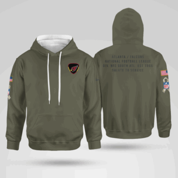 Arizona Cardinals Olive 2025 Salute to Service Hoodie