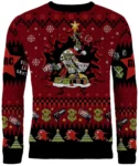 Armed and Dangerous Red Gobbo Ugly Christmas Sweater Preorder 1 Armed and Dangerous Red Gobbo Ugly Christmas Sweater Preorder