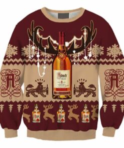 Asbach Reindeer Horns Ugly Sweater