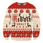 Asbach Uralt Christmas Reindeer Ugly Sweater