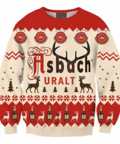 Asbach Uralt Christmas Reindeer Ugly Sweater