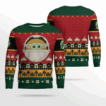 Baby Yoda Grogu Ugly Christmas Sweater MU