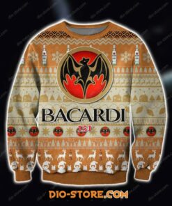 Bacardi Reindeer Christmas Ugly Sweater