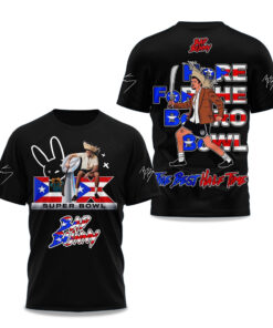 Bad Bunny Here For The Benito Bowl The Best Half Time 2025 T-Shirt