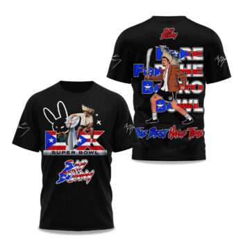 Bad Bunny Here For The Benito Bowl The Best Half Time 2025 T-Shirt