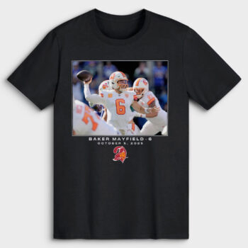 Baker Mayfield Tampa Bay Buccaneers Flash Features Week 5 T-Shirt