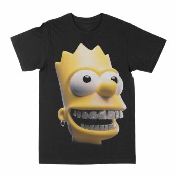 Bart Simpson "Big Face" Graphic T-Shirt