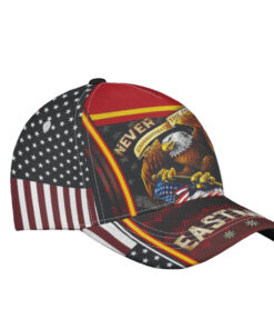 Baseball Cap Patriotic Eagle American Flag Black Red Baseball Cap