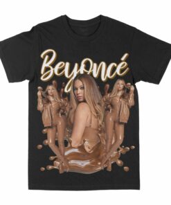 Beyonce Brown Graphic T-Shirt