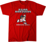 Bijan Robinson Retro Baller T-Shirt
