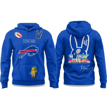 Bills Bad Bunny Bowl 2025 Hoodie