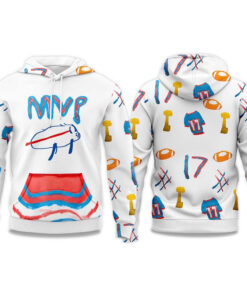 Bills Josh Allen Billustration Charlie 2025 Hoodie