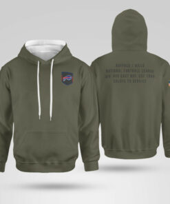Bills Salute to Service Olive 2025 Hoodie Style 2