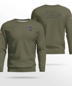 Bills Salute to Service Olive 2025 Sweatshirt Style 2