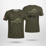 Bills Salute to Service Olive 2025 Hoodie Style 1
