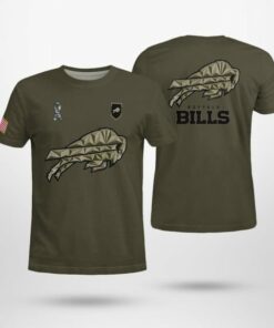 Bills Salute to Service Olive 2025 Hoodie Style 1 2 Bills Salute to Service Olive 2025 T-Shirt Style 1
