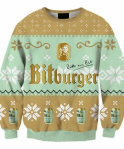 Bitburger Christmas Star Ugly Sweater