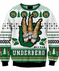 Bitter Underberg Christmas Ugly Sweater