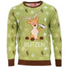 Blitzen Drunk Funny Adult Ugly Christmas Sweater 2 Blitzen Drunk Funny Adult Ugly Christmas Sweater