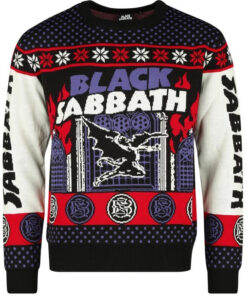 Bravado Black Sabbath Holiday Ugly Christmas Sweater