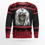 Bravado Iron Maiden Ugly Christmas Sweater