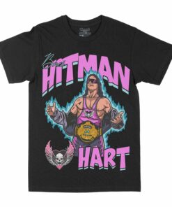 Bret "Hitman" Hart Graphic T-Shirt