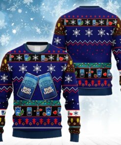 Bud Light Christmas Ugly Sweater