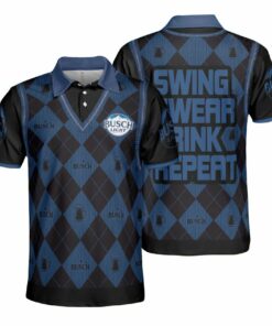 Bud Light Swing Sweat Polo Shirt