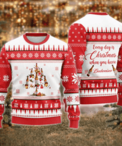 Budweiser Christmas Tree Ugly Sweater