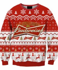 Budweiser Xmas Ugly Sweater