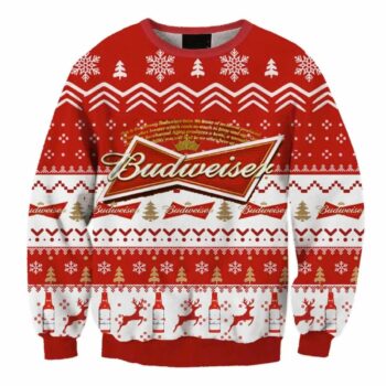 Budweiser Xmas Ugly Sweater