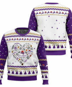 Crown Royal Heart Ugly Christmas Sweater