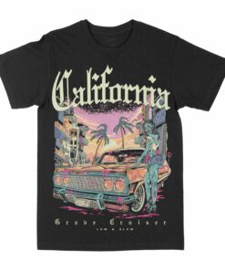 Low Rider Zombie "California" Graphic T-Shirt