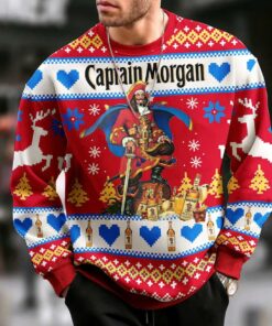 Captain Morgan Christmas Treasure Ugly Sweater