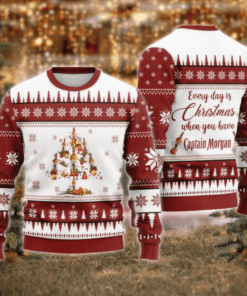 Captain Morgan Christmas Tree Ugly Sweater