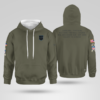Carolina Panthers Olive 2025 Salute to Service Hoodie