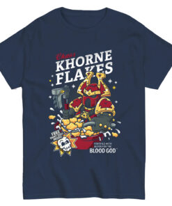 Chaos Khorne Flakes Nerdy T-Shirt