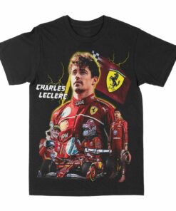 Charles Leclerc "Ferrari" Graphic T-Shirt