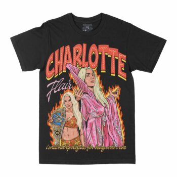 Charlotte Flair "Who Am I" Graphic T-Shirt