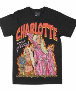 Charlotte Flair "Who Am I" Graphic T-Shirt