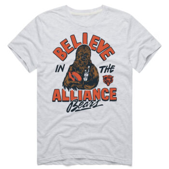 Chicago Bears Ash Star Wars x Football League T-Shirt
