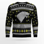 Christmas Is Coming House Stark Game Of Thrones Ugly Christmas Sweater