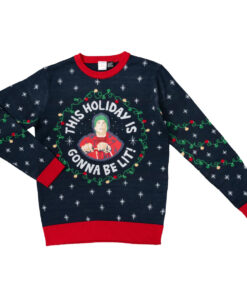 Christmas Vacation Clark This Holiday is Gonna Be Lit Ugly Christmas Sweater