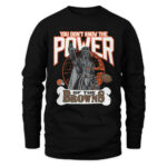 Cleveland Browns Charcoal Star Wars x Football League T-Shirt