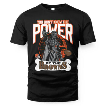 Cleveland Browns Charcoal Star Wars x Football League T-Shirt