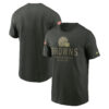 Cleveland Browns Forest Green 2025 Salute to Service T-Shirt